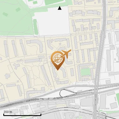 Karte Halskestraße 18, 81379 München