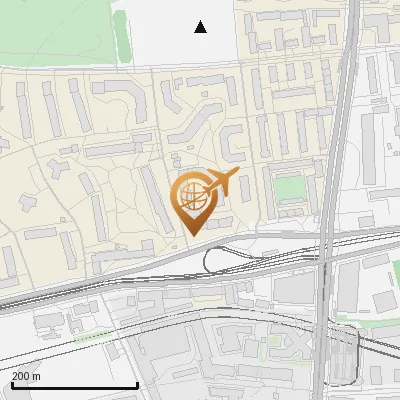 Karte Halskestraße 1-4, 81379 München