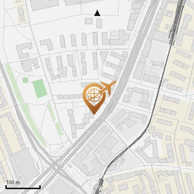 Karte Hamburger Straße 129, 22083 Hamburg