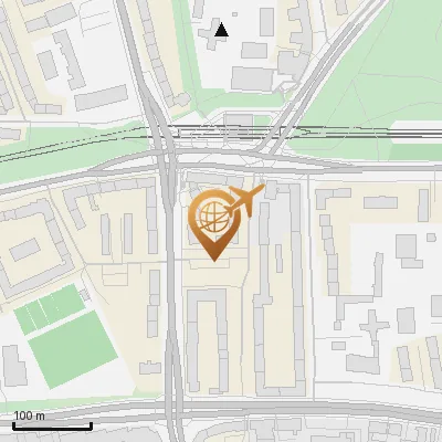 Karte Hammer Baum 1-7, 20537 Hamburg