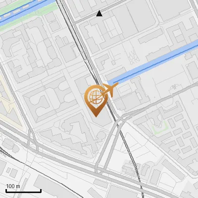 Karte Hammerbrookstraße 90-92, 20097 Hamburg