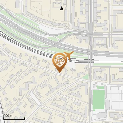 Karte Hanauer Straße 15-25, 14197 Berlin