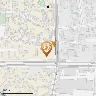 Karte Hanauer Straße 25, 80992 München