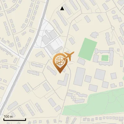 Karte Hanhoopsfeld 22, 21079 Hamburg