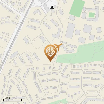 Karte Hanhoopsfeld 30, 21079 Hamburg