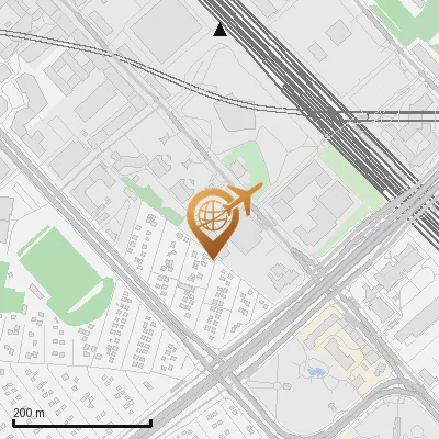 Karte Hansastraße 38-40, 80686 München