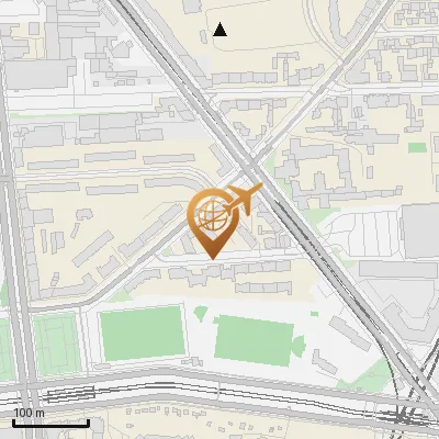 Karte Hansastraße 2-4, 13409 Berlin