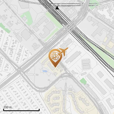 Karte Hansastraße 52, 81373 München