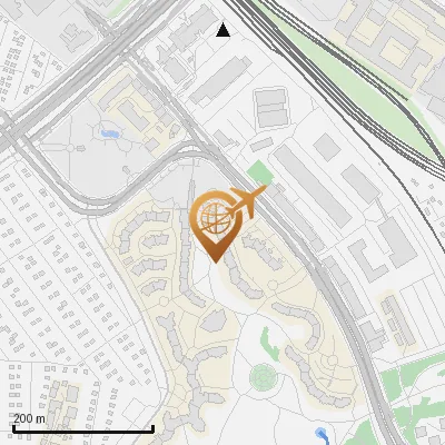 Karte Hansastraße 68-72, 81373 München