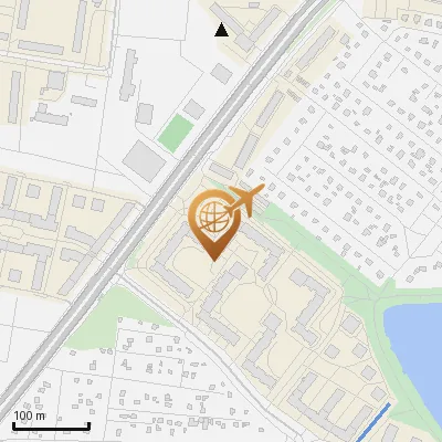 Karte Hansastraße 74, 13088 Berlin