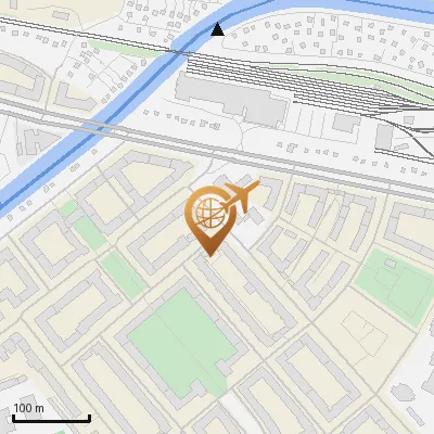 Karte Hanssensweg 19-28, 22303 Hamburg