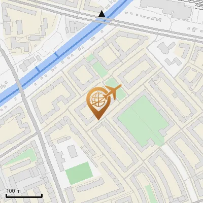 Karte Hanssensweg 1-10, 22303 Hamburg