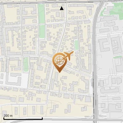 Karte Hardenbergstraße 28-36, 80992 München