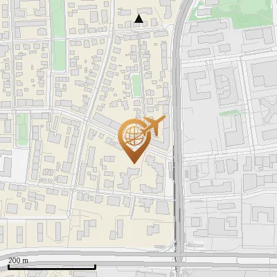 Karte Hardenbergstraße 38-42, 80992 München