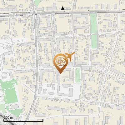 Karte Hardenbergstraße 8, 80992 München