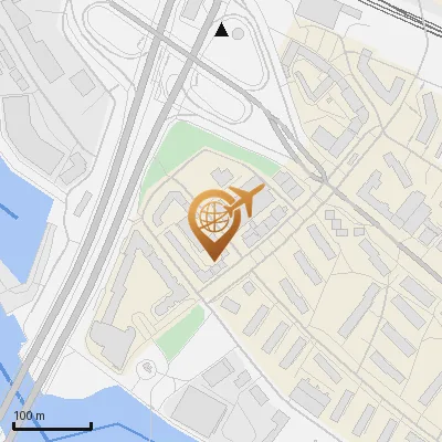 Karte Hardenstraße 36-51, 20539 Hamburg