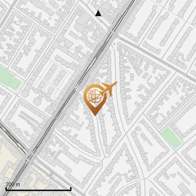 Karte Hardtstraße 24, 50939 Köln