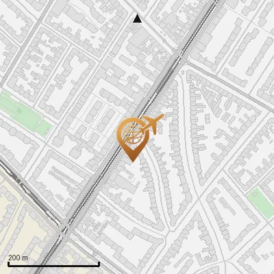 Karte Hardtstraße 29-38, 50939 Köln