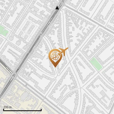 Karte Hardtstraße 2-19, 50939 Köln