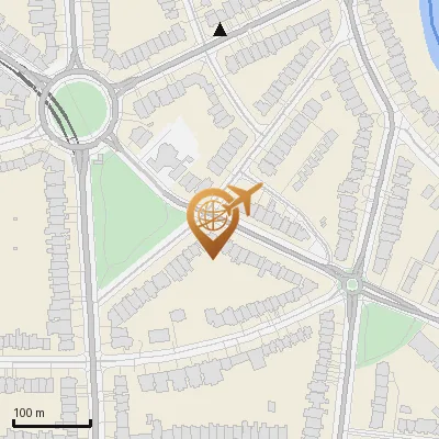 Karte Harvestehuder Weg 105, 20149 Hamburg