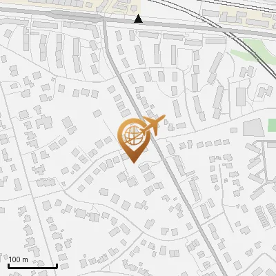 Karte Haselhain 1-6, 21075 Hamburg