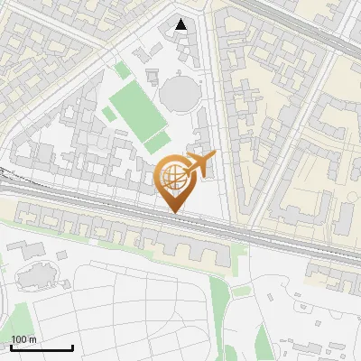 Karte Hasenheide 44, 10967 Berlin