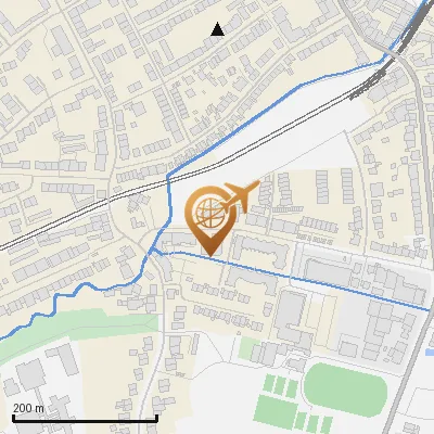 Karte Hatzfeldstraße 2-7, 51069 Köln