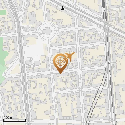 Karte Haubachstraße 22, 10585 Berlin