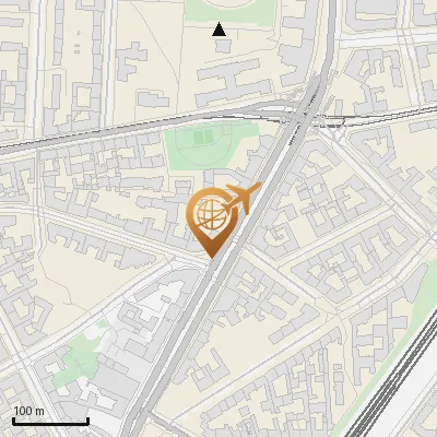 Karte Hauptstraße 10, 10827 Berlin