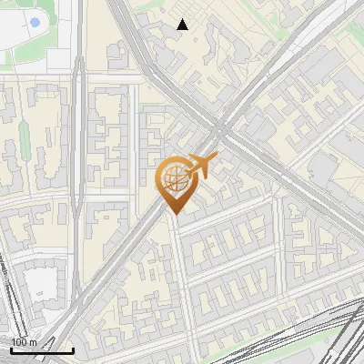 Karte Hauptstraße 107, 10827 Berlin