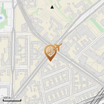 Karte Hauptstraße 111, 10827 Berlin