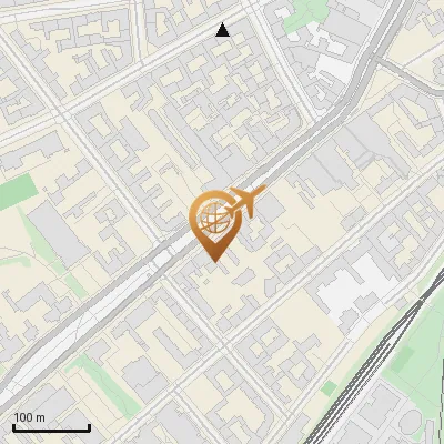 Karte Hauptstraße 134, 10827 Berlin