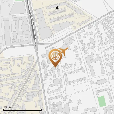 Karte Hebbelstraße 1-12, 50968 Köln