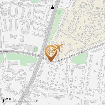 Karte Hechtseestraße 3-6, 81671 München