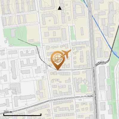 Karte Heckscherstraße 14-19, 80804 München