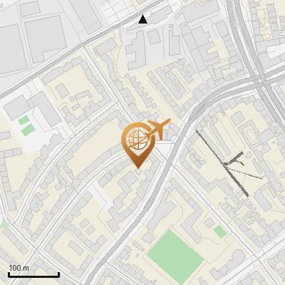 Karte Heckscherstraße 54, 20253 Hamburg