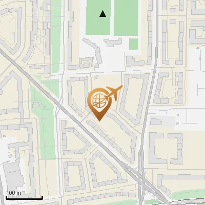 Karte Herbstsweg 1-8, 22307 Hamburg