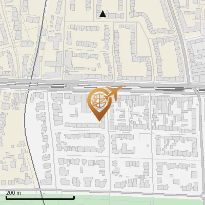 Karte Hermann-Pflaume-Straße 28-39, 50933 Köln