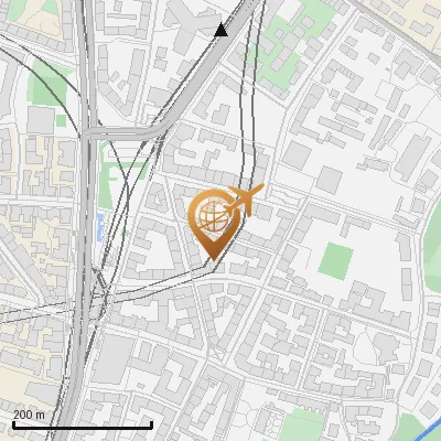 Karte Hesseloherstraße 1-18, 80802 München