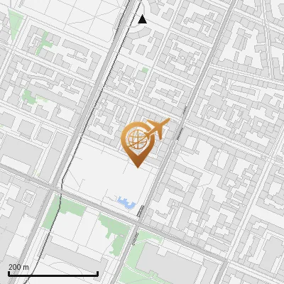 Karte Heßstraße 2-8, 80799 München