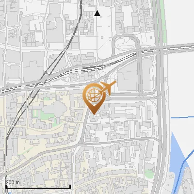 Karte Heumarkt 1-8, 50667 Köln