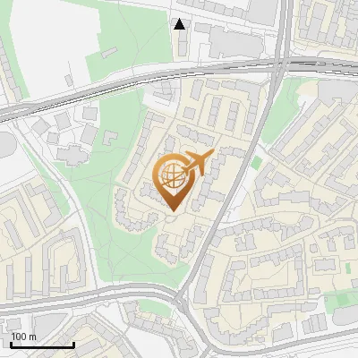 Karte Hexenberg 8, 22767 Hamburg