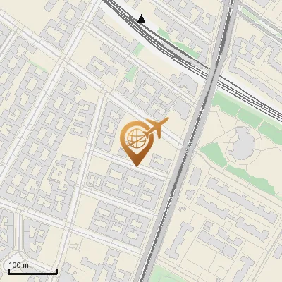 Karte Hiddenseer Straße 1-3, 10437 Berlin