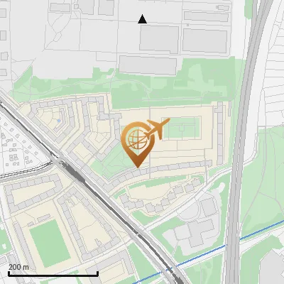 Karte Hildebrandstraße 7-9, 80637 München