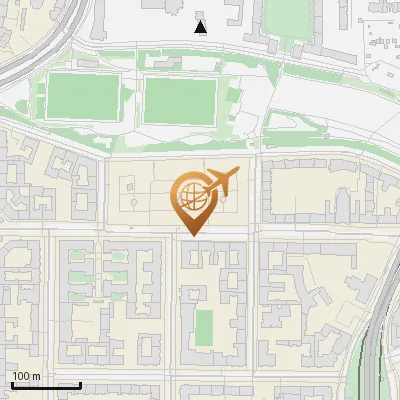 Karte Hildegardstraße 8-12, 10715 Berlin