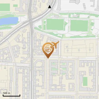 Karte Hildegardstraße 14-16, 10715 Berlin