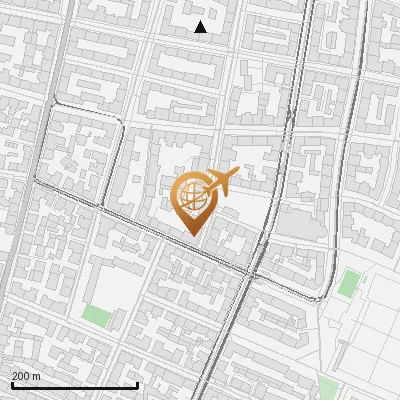 Karte Hiltenspergerstraße 1, 80798 München