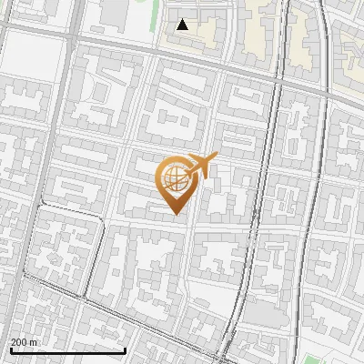 Karte Hiltenspergerstraße 19-23, 80798 München