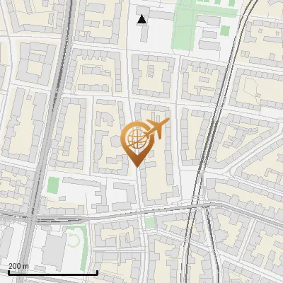 Karte Hiltenspergerstraße 42-46, 80796 München