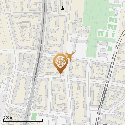 Karte Hiltenspergerstraße 68-77, 80796 München